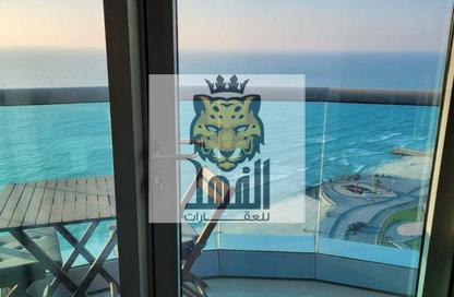 Apartment - 2 Bedrooms - 2 Bathrooms for rent in Ajman Corniche Residences - Ajman Corniche Road - Ajman
