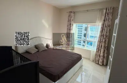 شقة - غرفة نوم - 2 حمامات للبيع في أورينت تاور 1 - أورينت تاور - البستان - عجمان