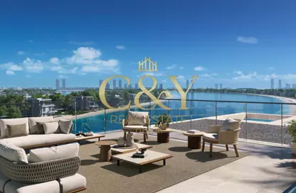 Apartment - 3 Bedrooms - 4 Bathrooms for sale in Palm Central Private Residences - Palm Jebel Ali - Dubai