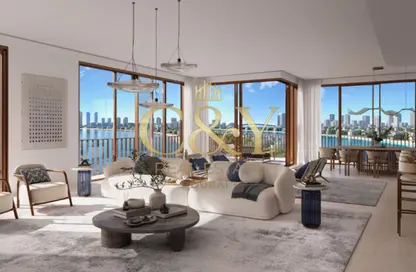 Apartment - 3 Bedrooms - 4 Bathrooms for sale in Palm Central Private Residences - Palm Jebel Ali - Dubai