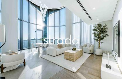 Apartment - 4 Bedrooms - 5 Bathrooms for sale in Waves Grande - Sobha Hartland - Mohammed Bin Rashid City - Dubai Apartment - 4 Bedrooms - 5 Bathrooms for sale in Waves Grande - Sobha Hartland - Mohammed Bin Rashid City - Dubai