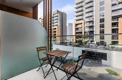 Apartment - Studio - 1 Bathroom for rent in Azizi Riviera 25 - AZIZI Riviera - Meydan One - Meydan - Dubai