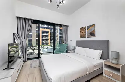 Apartment - Studio - 1 Bathroom for rent in Azizi Riviera 25 - AZIZI Riviera - Meydan One - Meydan - Dubai