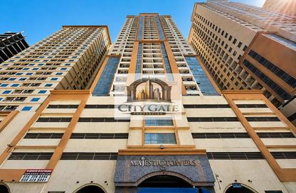 شقة - غرفة نوم - 2 حمامات للبيع في C3 برج ماجستيك - مدينة الإمارات - عجمان