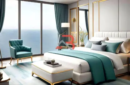 شقة - غرفة نوم - 2 حمامات للبيع في أوشنز 2 - أوشنز بواسطة الدانوب - مدينة دبي الملاحية - دبي