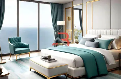 شقة - غرفة نوم - 2 حمامات للبيع في أوشنز 2 - أوشنز بواسطة الدانوب - مدينة دبي الملاحية - دبي