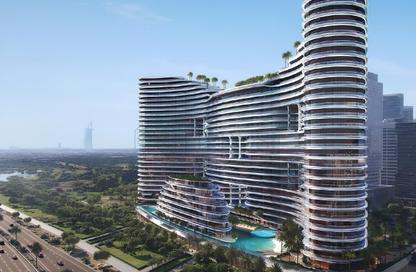Apartment - 1 Bedroom - 2 Bathrooms for sale in Binghatti Aquarise - Business Bay - Dubai