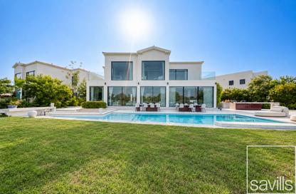 Villa - 5 Bedrooms - 6 Bathrooms for rent in Entertainment Foyer - Mediterranean Clusters - Jumeirah Islands - Dubai