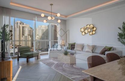 Apartment - 2 Bedrooms - 3 Bathrooms for rent in Al Bateen Residences - Jumeirah Beach Residence - Dubai