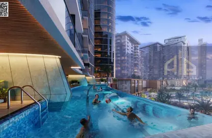 Apartment - 1 Bedroom - 2 Bathrooms for sale in Orchid Towers - Tiger Downtown Ajman - Al Alia - Ajman