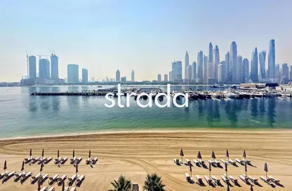 Apartment - 2 Bedrooms - 2 Bathrooms for rent in Palace Beach Residence Tower 2 - Palace Beach Residence - EMAAR Beachfront - Dubai Harbour - Dubai