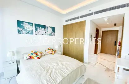 Apartment - Studio - 1 Bathroom for rent in Azizi Riviera 59 - AZIZI Riviera - Meydan One - Meydan - Dubai