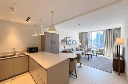 Apartment - 1 Bedroom - 2 Bathrooms for rent in Vida Residence Downtown - Downtown Dubai - Dubai