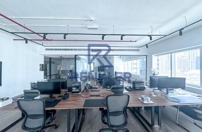 Office Space - Studio - 1 for rent in One Lake Plaza - JLT Cluster T - Jumeirah Lake Towers - Dubai