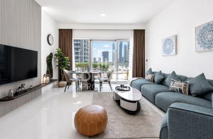 Apartment - 1 - 1 for rent in Grand Bleu Tower 2 - Grand Bleu - Emaar Beachfront - Dubai Harbour - Dubai