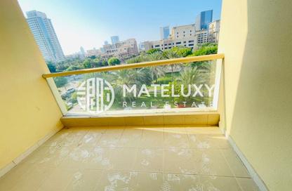 Apartment - 1 - 1 for rent in Al Dhafra 1 - Al Dhafra - Greens - Dubai