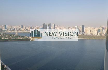 Apartment - 2 - 3 for rent in Blue Tower - Al Majaz 3 - Al Majaz - Sharjah