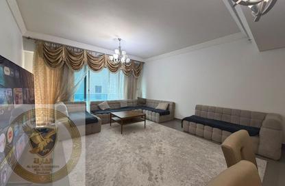 Apartment - 2 Bedrooms - 3 Bathrooms for rent in Blue Tower - Al Majaz 3 - Al Majaz - Sharjah