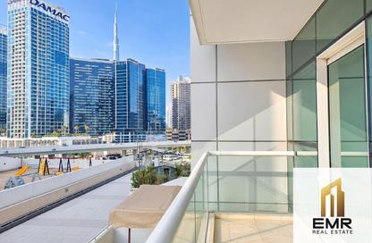 Apartment - 1 - 1 for rent in Mayfair Residency - Business Bay - Dubai