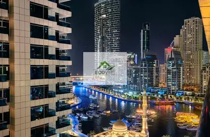 شقة - 1 حمام للايجار في برج إسكان - دبي مارينا - دبي
