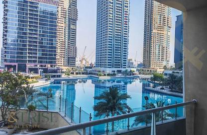 شقة - غرفة نوم - 2 حمامات للبيع في ليك فيو - (JLT) مجمع B - أبراج بحيرات الجميرا - دبي