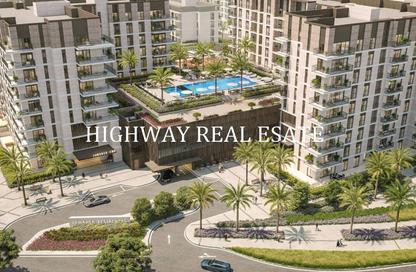 Apartment - 1 - 2 for sale in Jawaher Residences - Maryam Island - Al Khan - Sharjah