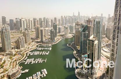 Apartment - 1 Bedroom - 2 Bathrooms for rent in Damac Heights - Dubai Marina - Dubai