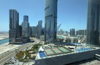 Apartment - 1 Bedroom - 2 Bathrooms for rent in The Gate Tower 1 - Shams Abu Dhabi - Al Reem Island - Abu Dhabi