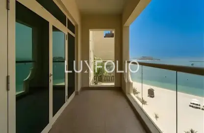 شقة - غرفة نوم - 2 حمامات للايجار في الحاتمي - مساكن شور لاين - نخلة جميرا - دبي