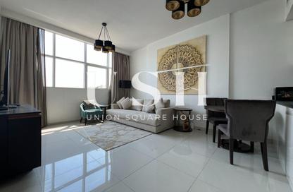 Apartment - 1 - 2 for rent in Ghalia Tower - District 18 - Jumeirah Village Circle - Dubai