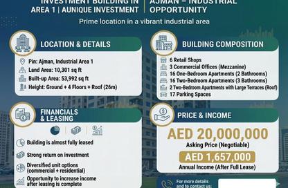 Whole Building - 7+ Bedrooms - 7+ Bathrooms for sale in Al Jurf Industrial 1 - Al Jurf Industrial - Ajman