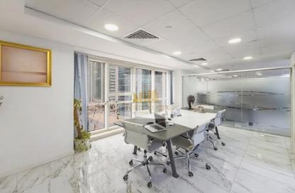Office Space - Studio - 1 Bathroom for rent in Goldcrest Executive - JLT Cluster C - Jumeirah Lake Towers - Dubai