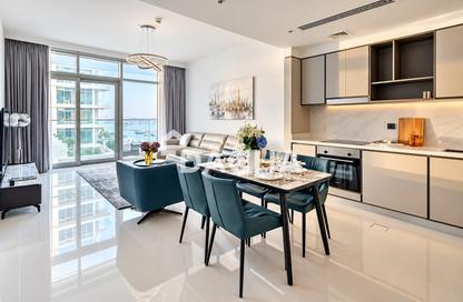 Apartment - 2 - 2 for rent in Sunrise Bay Tower 1 - Sunrise Bay - Emaar Beachfront - Dubai Harbour - Dubai
