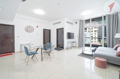 Apartment - 1 Bedroom - 2 Bathrooms for rent in DEC Tower 2 - DEC Towers - Dubai Marina - Dubai
