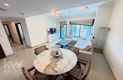 Apartment - 2 - 2 for rent in Time Place Tower - Dubai Marina - Dubai