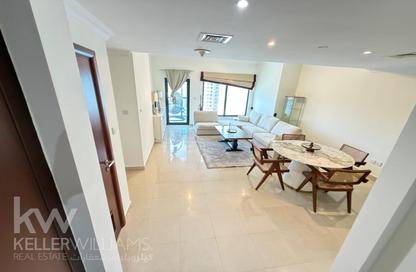 Apartment - 2 - 2 for rent in Time Place Tower - Dubai Marina - Dubai