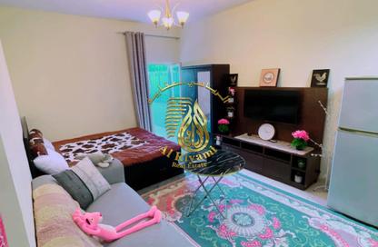 Apartment - Studio - 1 Bathroom for rent in Orient Tower 2 - Orient Towers - Al Bustan - Ajman