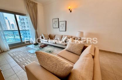 Apartment - 1 - 2 for rent in The Belvedere - Dubai Marina - Dubai