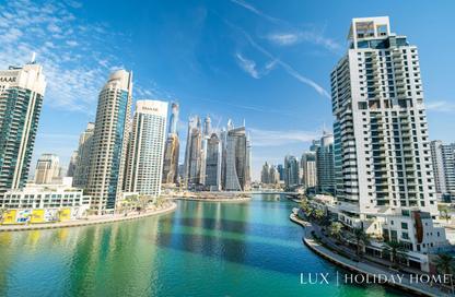 Apartment - Studio - 1 Bathroom for rent in Marina View Tower B - Marina View - Dubai Marina - Dubai