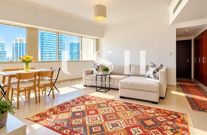 Apartment - 1 - 1 for rent in Lake Shore Tower - JLT Cluster Y - Jumeirah Lake Towers - Dubai