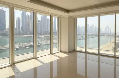 Apartment - 3 Bedrooms - 4 Bathrooms for rent in Palace Beach Residence Tower 2 - Palace Beach Residence - EMAAR Beachfront - Dubai Harbour - Dubai