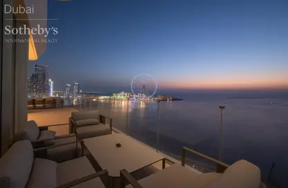 Apartment - 4 Bedrooms - 4 Bathrooms for sale in sensoria at Five Luxe - Jumeirah Beach Residence - Dubai