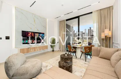 شقة - غرفة نوم - 1 حمام للايجار في تريليونير ريزيدنسز - الخليج التجاري - دبي