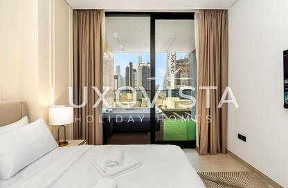 Apartment - 1 - 1 for rent in Trillionaire Residences - Business Bay - Dubai