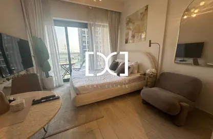 Apartment - Studio - 1 Bathroom for rent in Azizi Riviera 45 - AZIZI Riviera - Meydan One - Meydan - Dubai