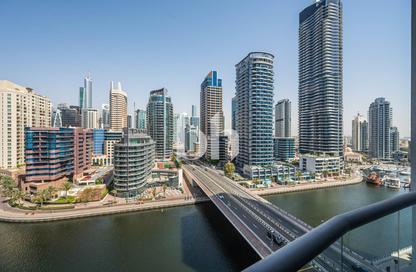 Apartment - 3 - 4 for rent in Marina Wharf 2 - Marina Wharf - Dubai Marina - Dubai