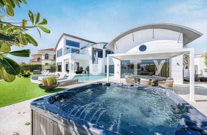 Villa - 7 Bedrooms - 7+ Bathrooms for rent in Signature Villas Frond K - Signature Villas - Palm Jumeirah - Dubai