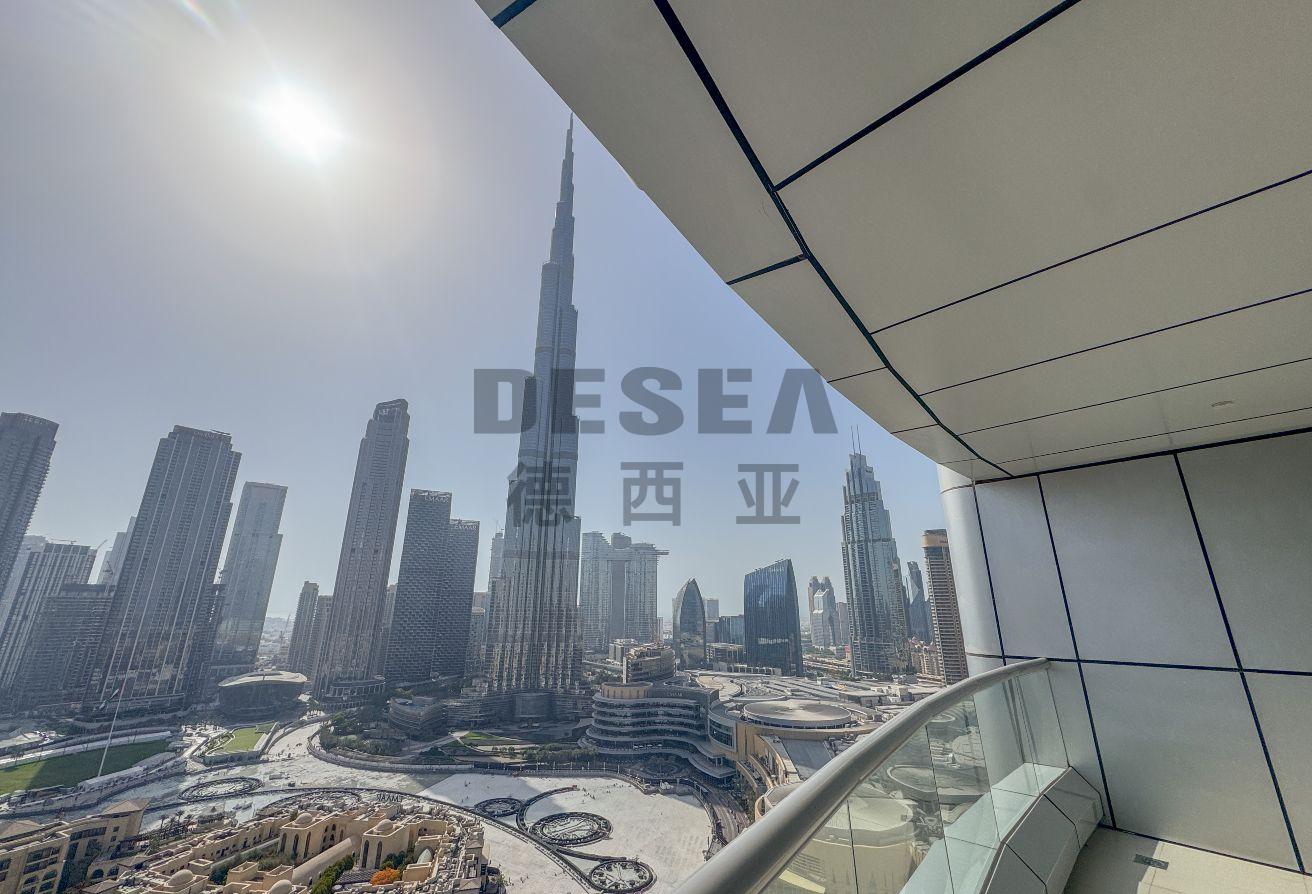 Vacant | Burj Khalifa-Fountain Views | Furnished