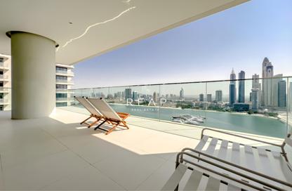 Apartment - 3 - 3 for rent in Sunrise Bay Tower 2 - Sunrise Bay - Emaar Beachfront - Dubai Harbour - Dubai