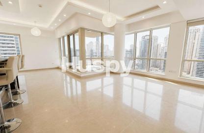 Apartment - 3 Bedrooms - 3 Bathrooms for rent in Al Majara 1 - Al Majara Towers - Dubai Marina - Dubai